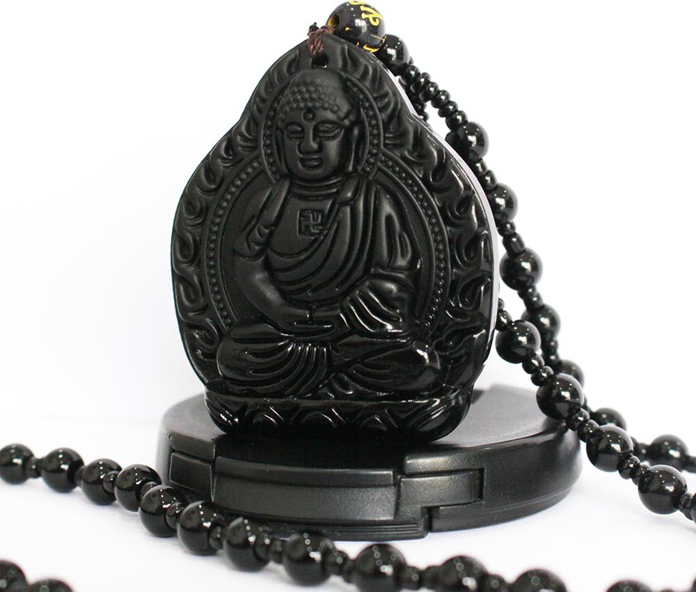 Vòng cổ phật Bất Động Minh Vương - Phật bản mệnh người tuổi Dậu - Đá Phong Thủy