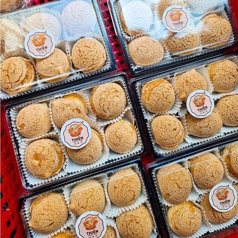 50 Hộp Bánh 6 Ngăn Đựng Bánh Trung Thu - Su Tròn - Mochi - 50g - 75g - CL003
