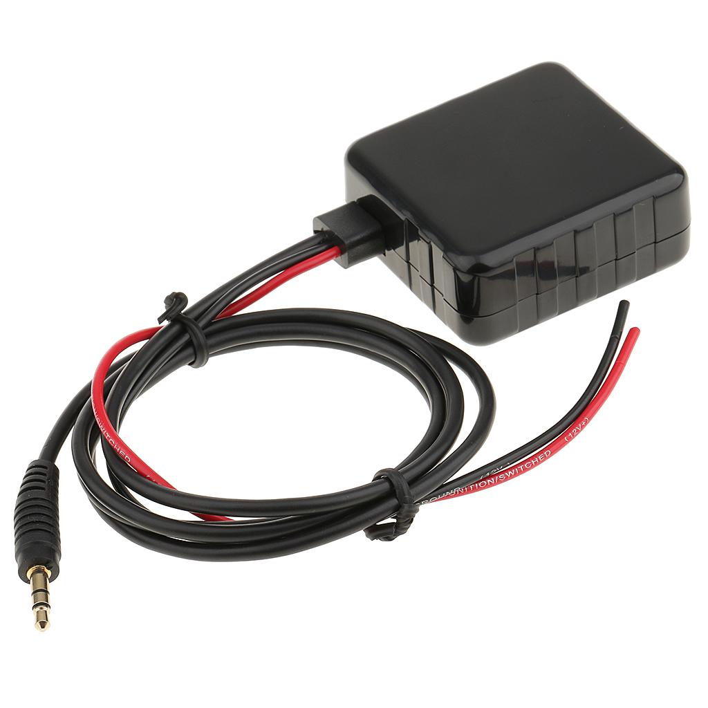 Car Stereo Truck Add-on 3.5mm Input Audio Bluetooth Receiver Adapter 12V