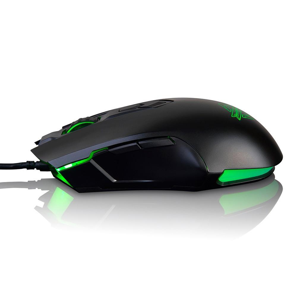 Chuột chơi game Ajazz AJ52 có 7 đèn nền RGB với DPI có thể điều chỉnh 750/1000/125 chất lượng cao