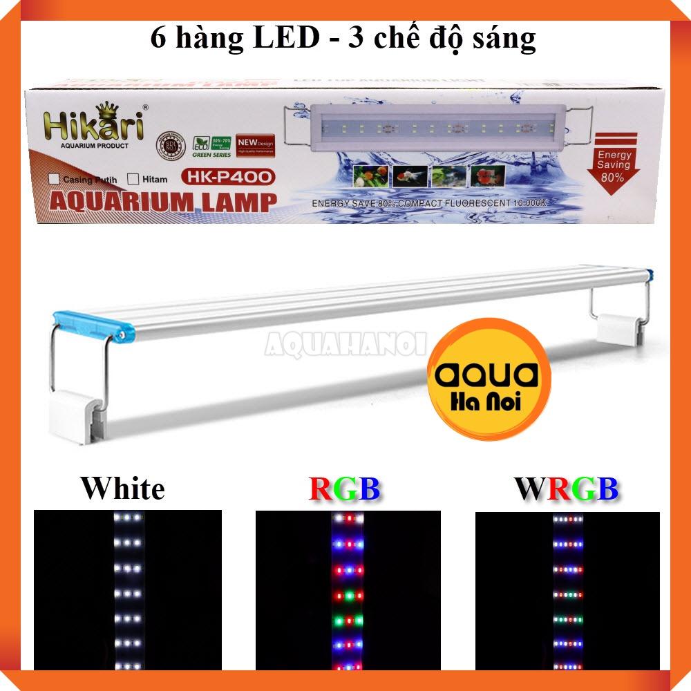 Đèn LED hồ cá thủy sinh WRGB Hiraki HKP - 6 hàng bóng - dài 20/30/40/50 cm -