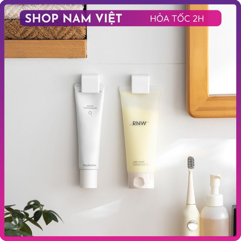 Set 3 Miếng Dán Treo Sữa Rửa Mặt, Kem Đánh Răng
