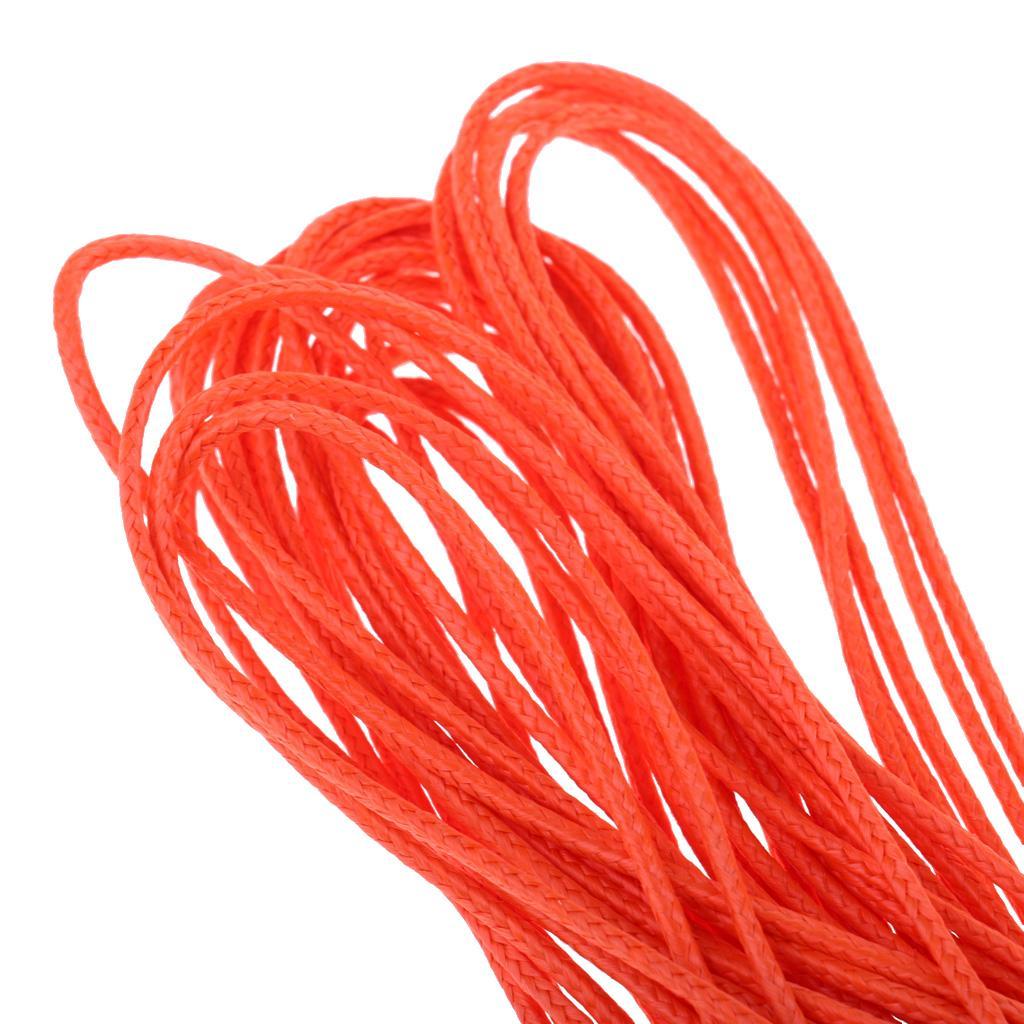 2-4pack Tree Climbing Arborist Throw Line Fishing Camping Braid Rope 5m Orange