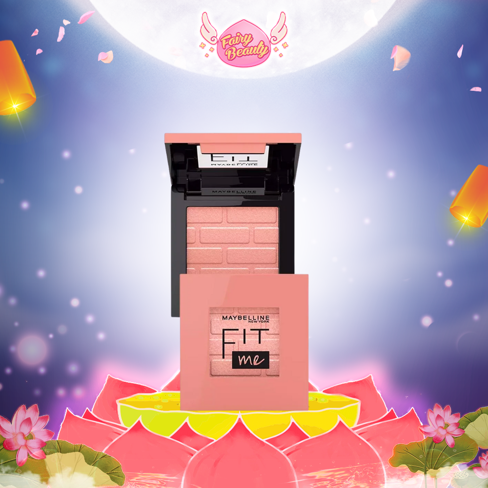 [MAYBELLINE NEW YORK] Phấn Má Hồng Mịn Lì Chuẩn Màu Tự Nhiên Fit Me Mono Blush 4.5g