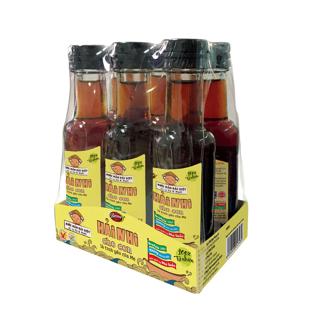 Combo 6 chai Nước mắm đặc biệt Hải Nhi 50ml