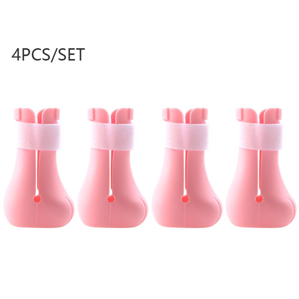 4 Cái ủng bảo vệ chân chống xướt, chống trượt cho thú cưng, chất liệu silicone mềm mại, mang lại trải nghiệm thoải mái