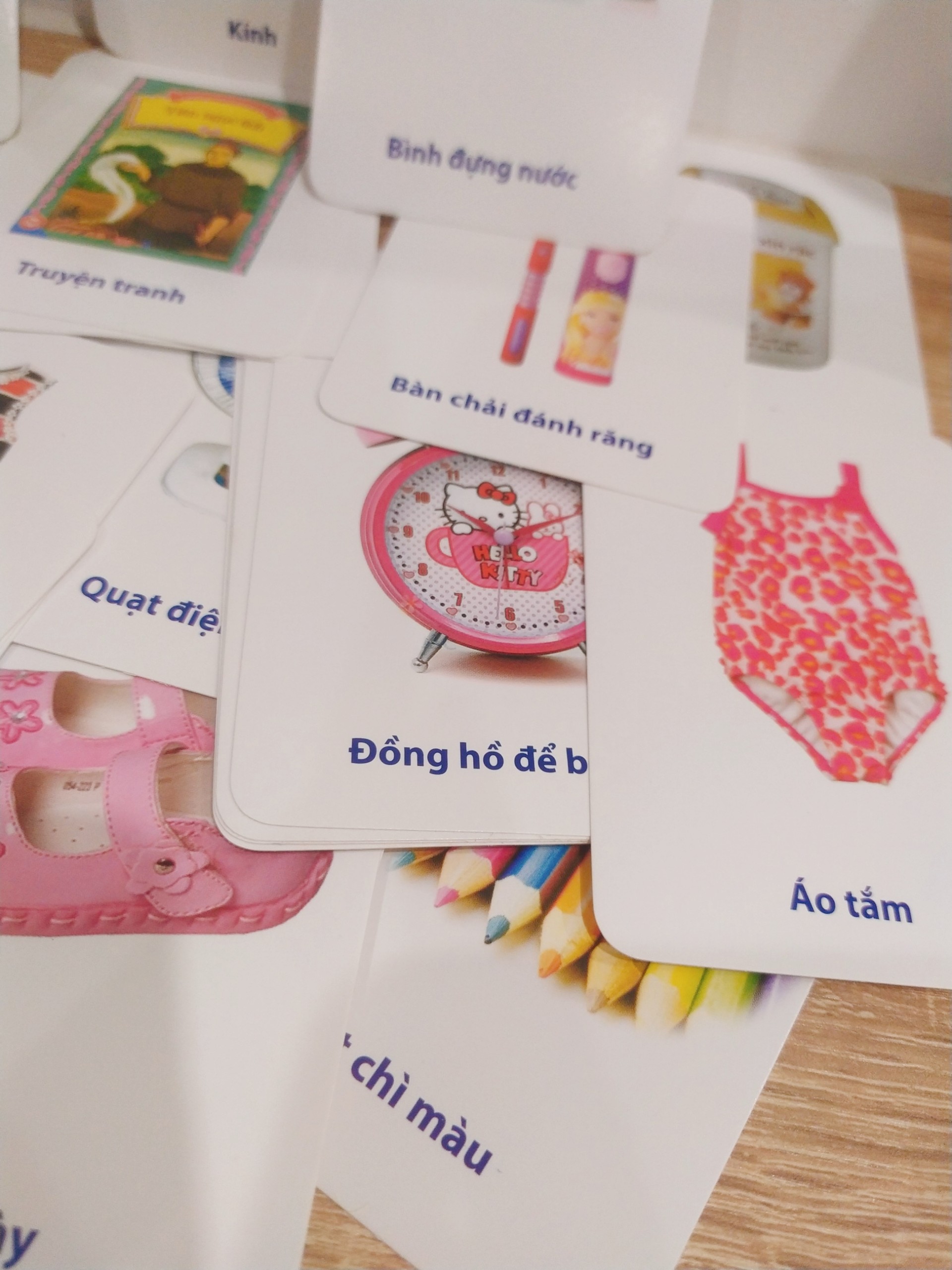 Flashcard học từ vựng – chủ đề đồ vật