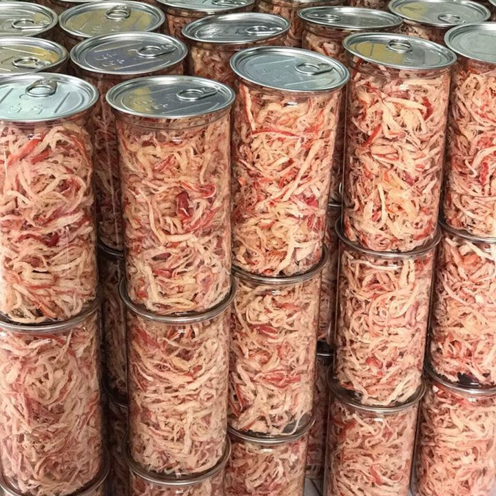 Mực hấp nước dừa xé cay loại ngon thương hiệu Nàng Khô - 300gram