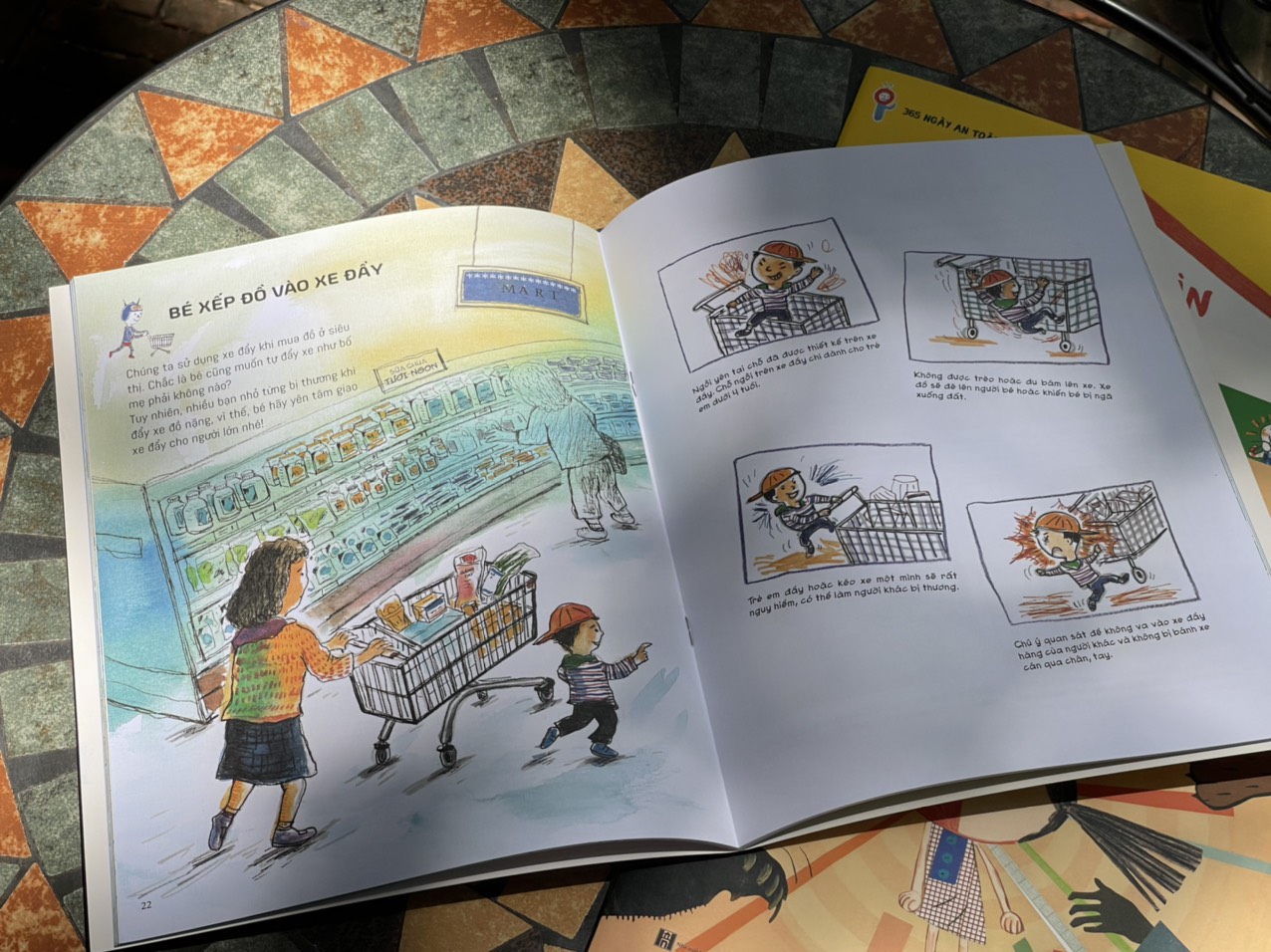 BỘ SÁCH 365 NGÀY AN TOÀN CHO BÉ- Park Eun-Gyung - Kim Nam-Kyoon minh họa - Thái Hà- NXB Hà Nội