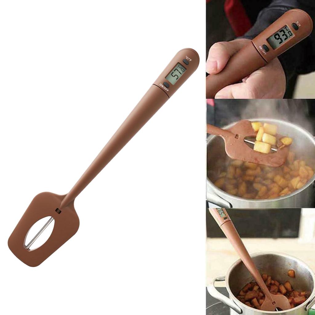 Digital Spatula Thermometer Food Candy BBQ Thermometer for Sauces, Jams