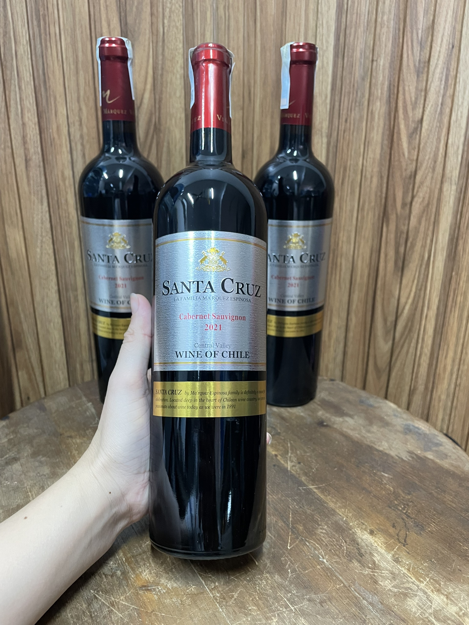 Rượu Vang Chile Santa Cruz 750ml