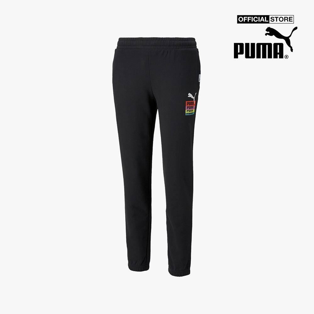 PUMA - Quần jogger nữ lưng thun Brand Love 534353