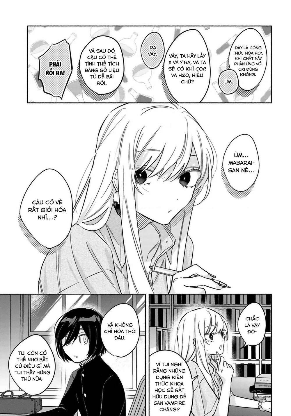 mabarai-san cố gắng săn tôi! chapter 14 14