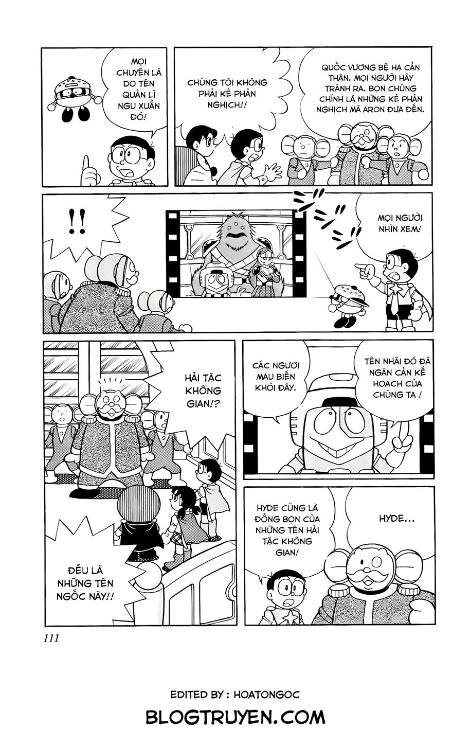 doraemon - nobita và những hiệp sĩ không gian chapter 5 12