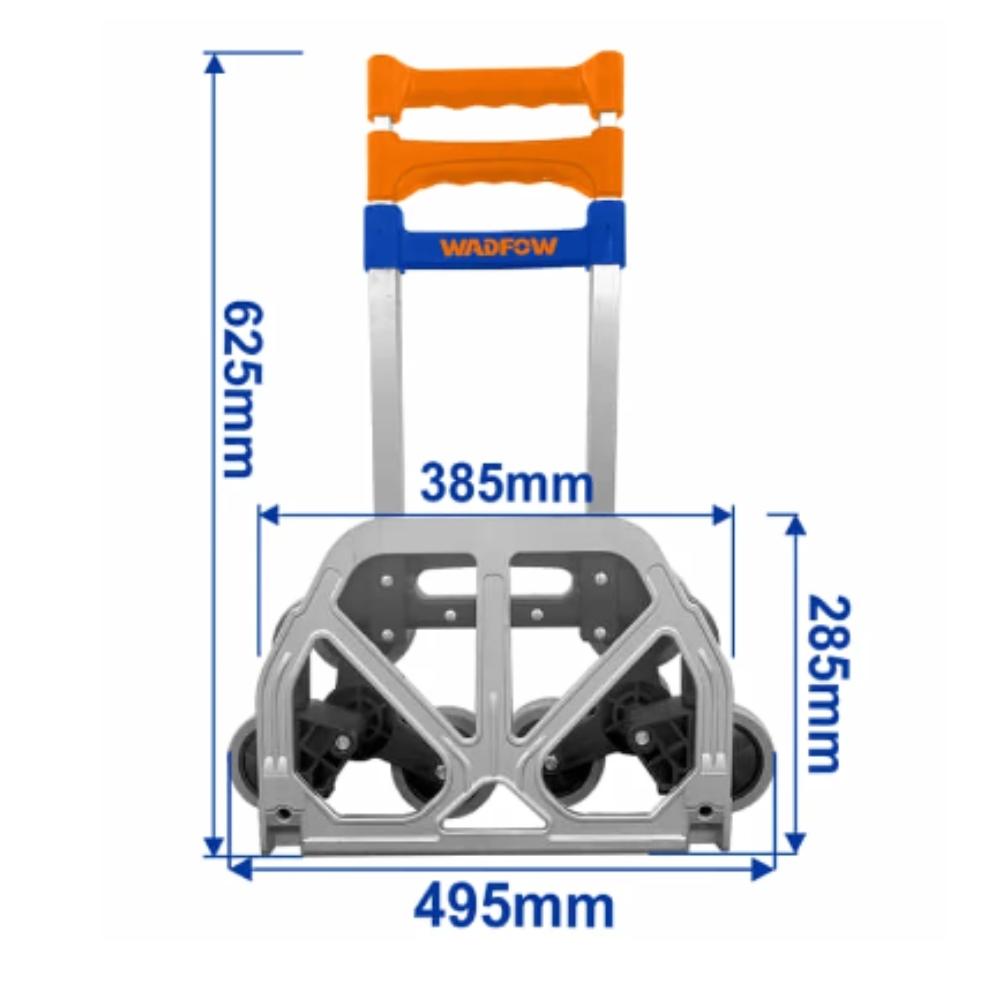 XE KÉO HÀNG 6 BÁNH LEO CẦU THANG 60KG WADFOW WWB6A06 - HÀNG CHÍNH HÃNG