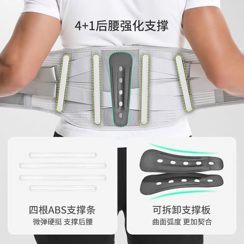 Đai Lưng, Nẹp Lưng Mới Giảm Đau Lưng Định Hình Cột Sống, Cải Thiện Thoái Hóa Thoát Vị Thoáng Khí Cho Nam Nữ AOLIKES- 7895