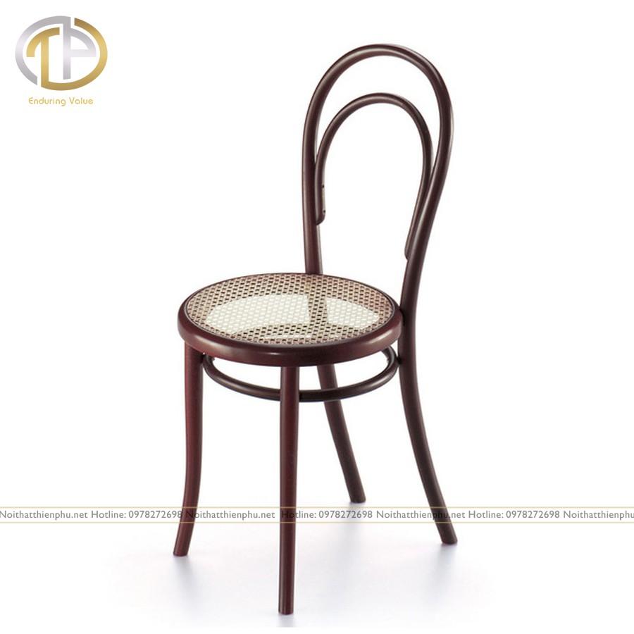 Ghế Thonet gỗ tần bì (Ash) mặt mây - ghế ăn, ghế cafe, ghế nhà hàng đẹp