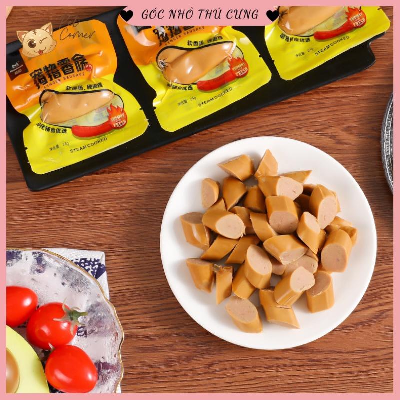Xúc xích hấp Finger Sausage cho chó mèo 24g