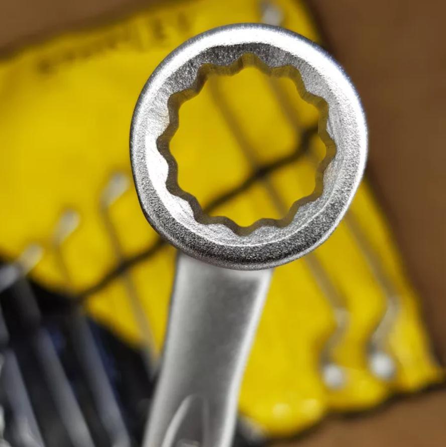 BỘ CỜ LÊ 2 ĐẦU VÒNG  8 CHI TIẾT STANLEY 87-576-1 - HÀNG CHÍNH HÃNG