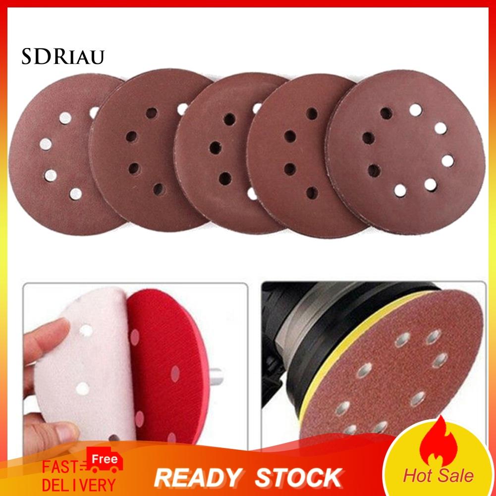 Set 10 Đĩa Chà Nhám 8 Lỗ
