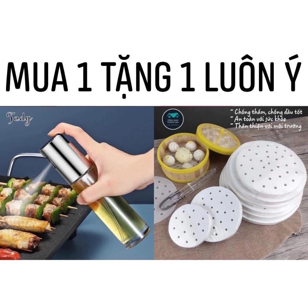 Combo Giấy Nến Tặng Bình Xịt Dầu