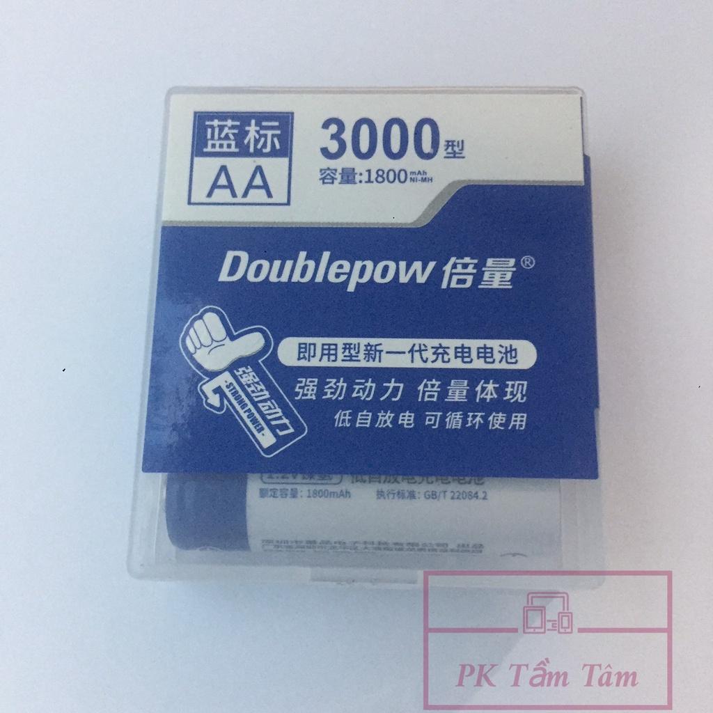 Hình ảnh Pin sạc AA KTV3000 Dowblepow 4 Viên Kèm Hộp Dùng Micro Không Dây, Máy Ảnh, Đồng Hồ, Đồ Chơi Cao Cấp...