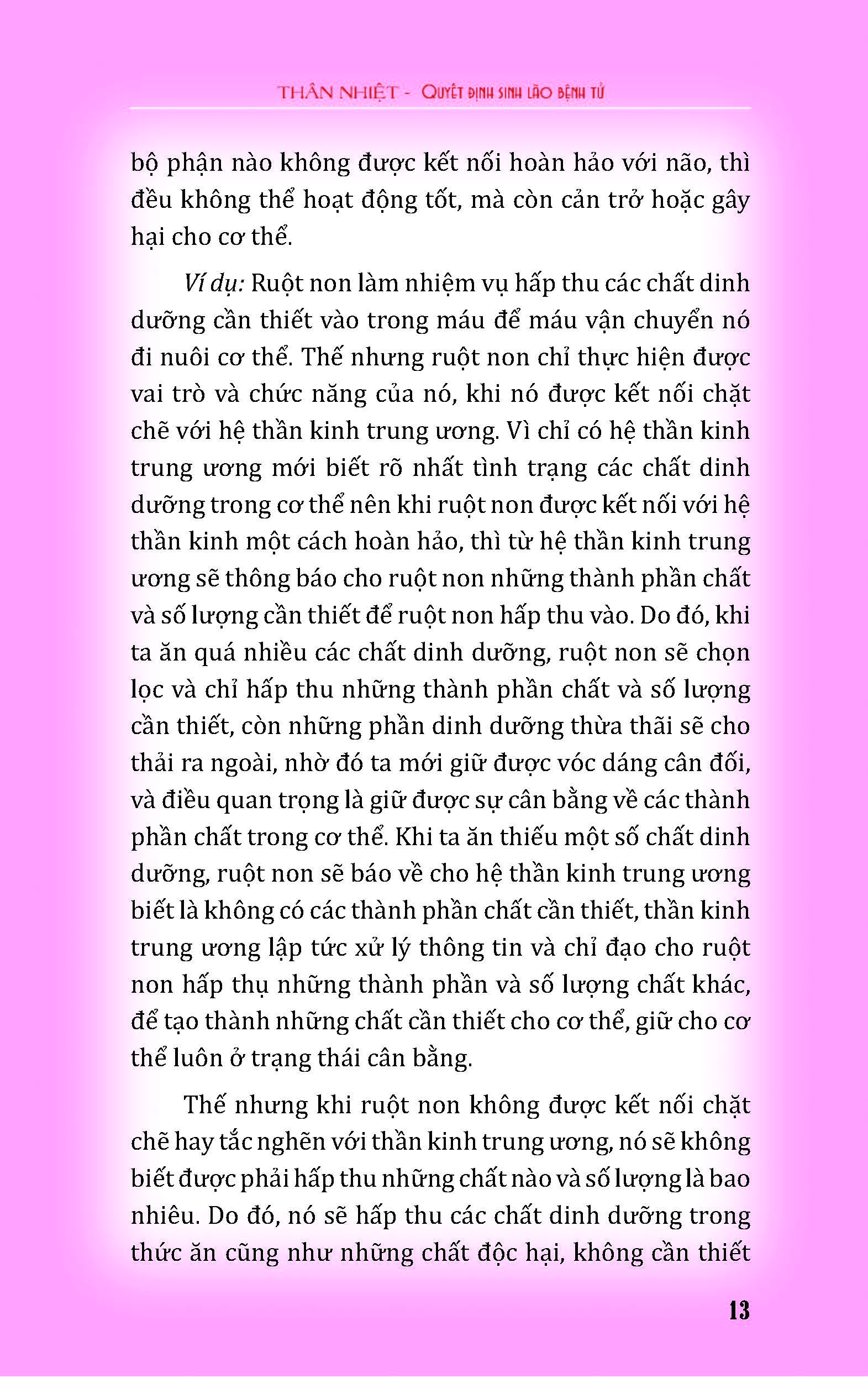 Thân Nhiệt Quyết Định Sinh Lão Bệnh Tử