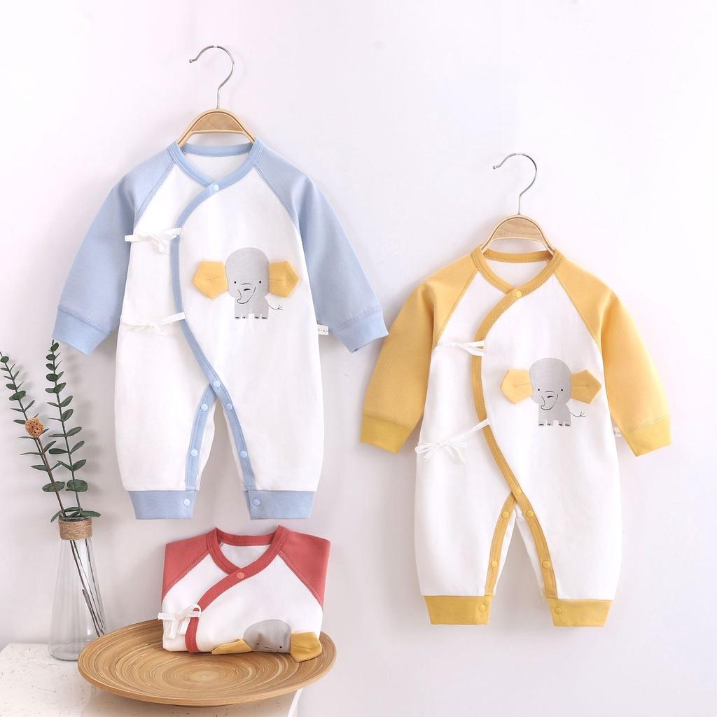 Body dài tay YUANBABY cho bé sơ sinh ( từ newborn - 7kg)