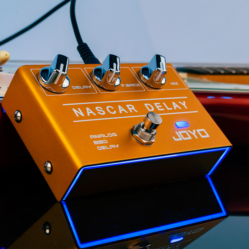 JOYO R-10 Guitar Effect Pedal Nascar Delay Analog- Hàng chính hãng