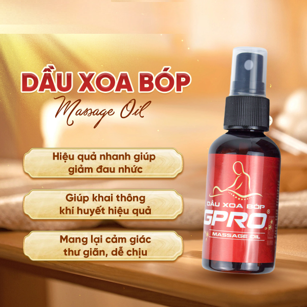 Chai Xịt Dầu Xoa Bóp Ligpro 50ml