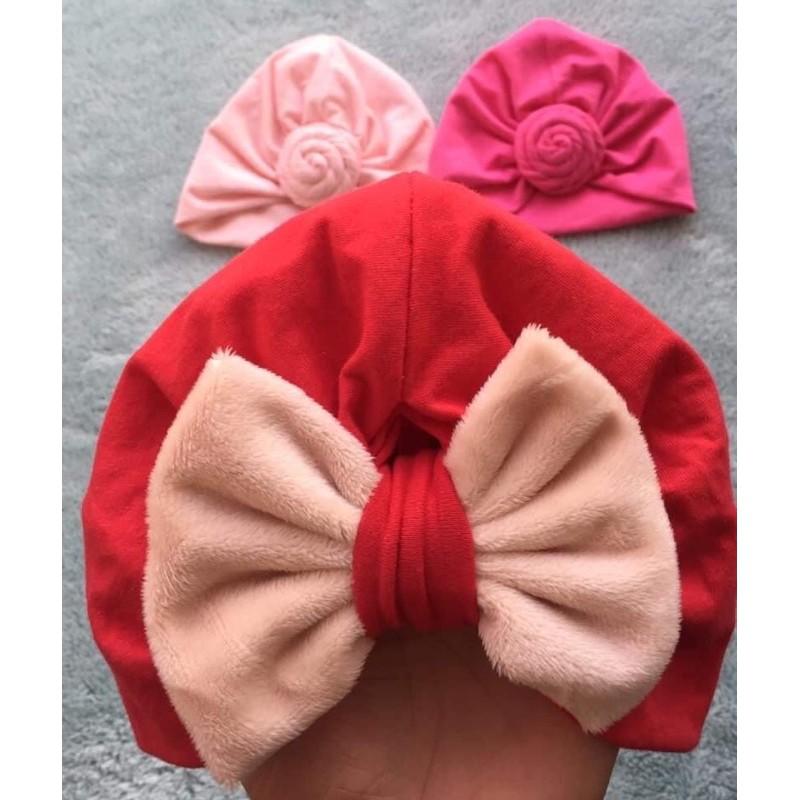 Mũ turban cho bé đủ size đủ màu chất đẹp