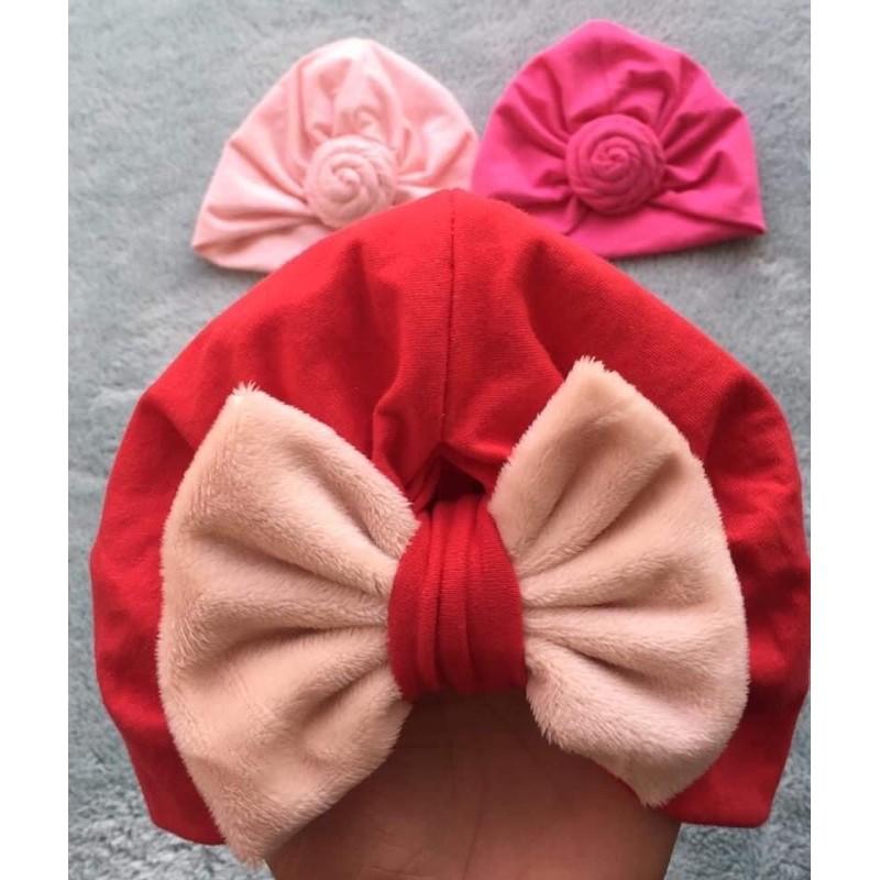 Mũ turban cho bé đủ size đủ màu chất đẹp