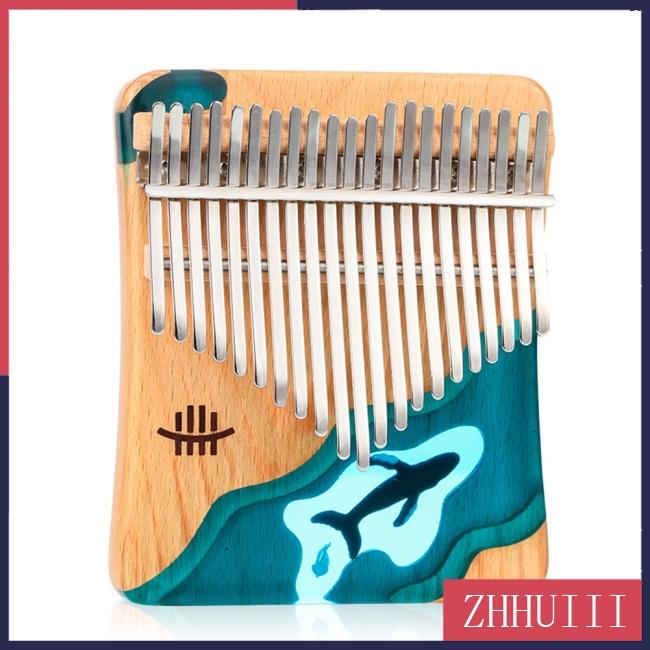 1 Bộ Đàn Kalimba 21 Phím Bằng Gỗ + Gỗ