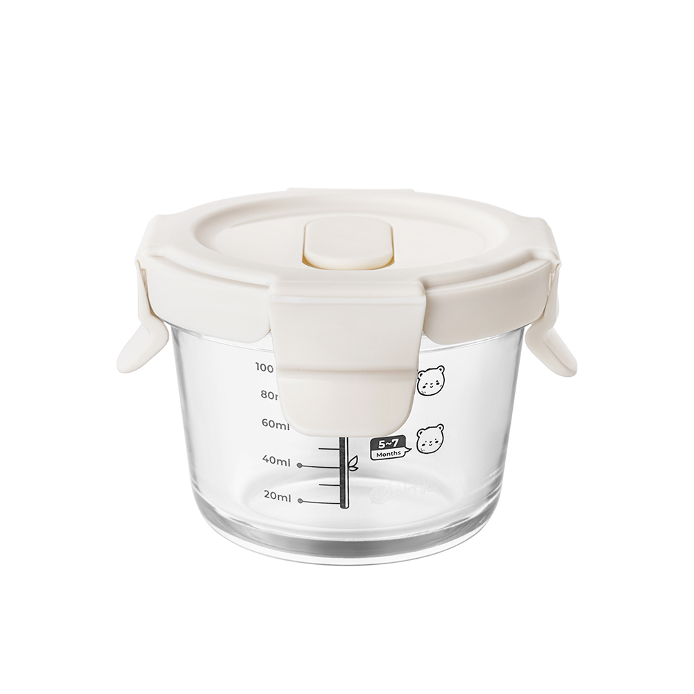 Bộ 3 Hộp Thủy Tinh Bảo Quản Thực Phẩm Cho Bé Elmich BabyCare EL0006 EL0027, Hàng Chính Hãng -JoyMall