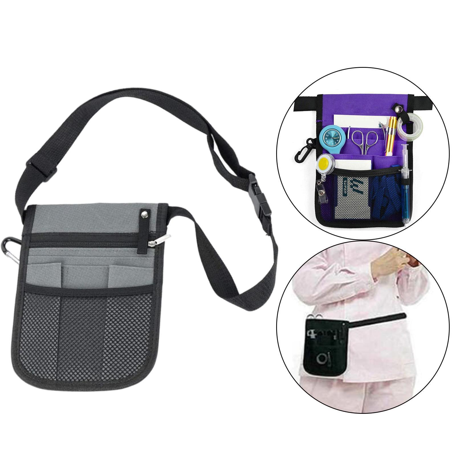 2pcs Nurse Nursing Waist Bag Pouch Fanny Pack Care Kit For Nurse Pharmacists