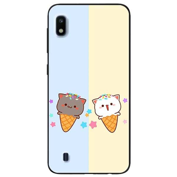 Ốp lưng dành cho Samsung A10 - A10s - A11 mẫu Couple Kem