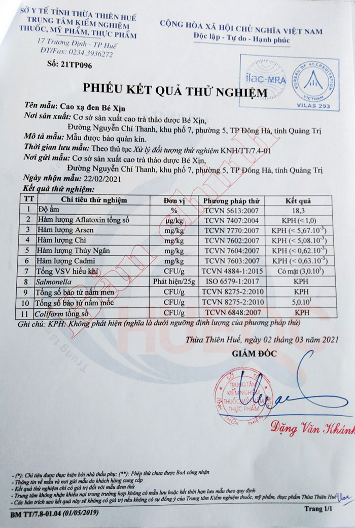 Cao Lá Xạ Đen Thương Hiệu Bé Xịn Giải Độc Gan, Mụn Nhọt, Thanh Nhiệt Và Giải Độc Cơ Thể 100GR