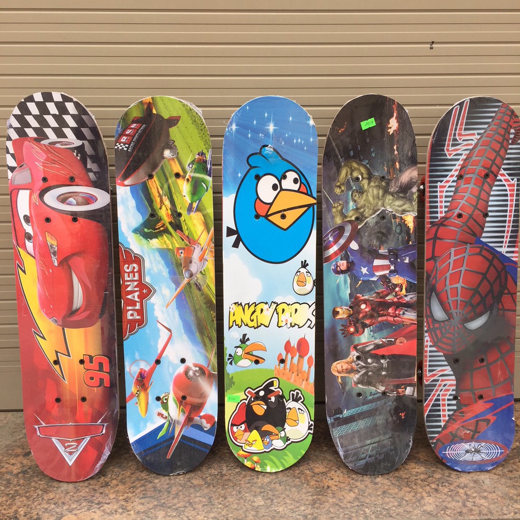 Ván Trượt Trẻ Em, Ván Trượt Thể Thao Cho Bé Skateboard Nhiều Họa Tiết, Màu Sắc