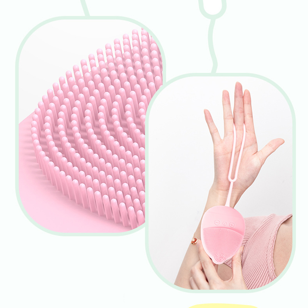 Máy Massage Rửa Mặt XENLEN Cao Cấp (Sạc Điện Chống Nước IPX7) Có Quai Đeo Tiện Lợi - MP136