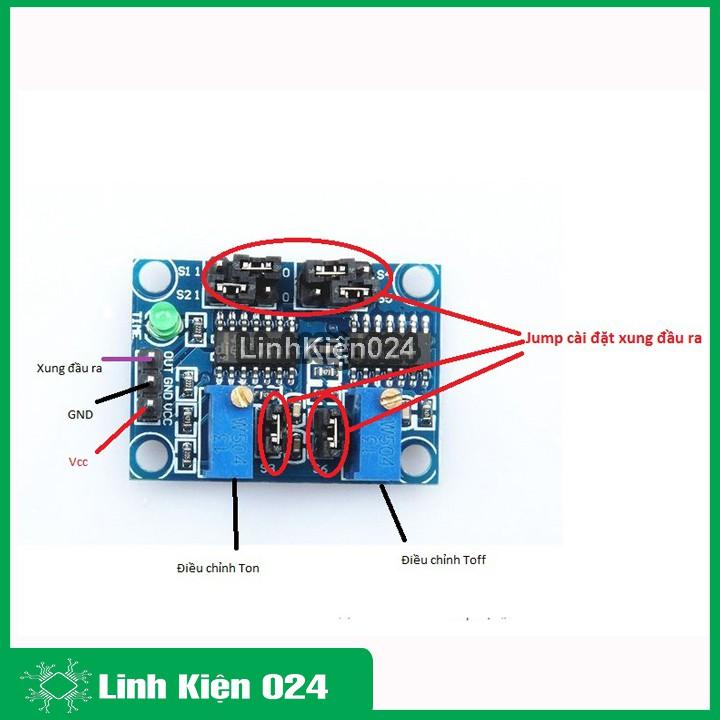 Module Phát Xung Vuông In 3V3-12VDC / OUT 5V