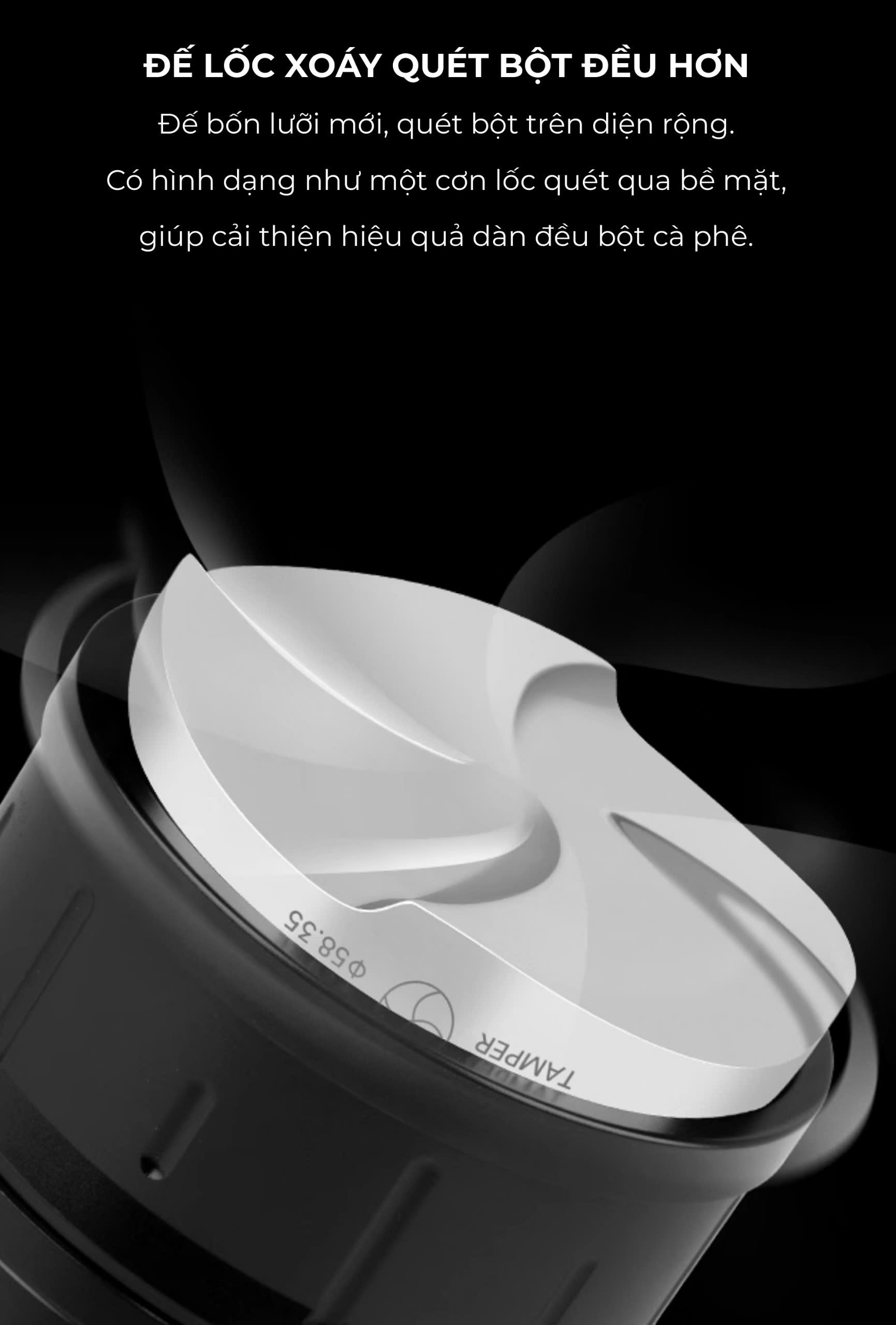 Combo dụng cụ pha espresso Wood charm series Feepie
