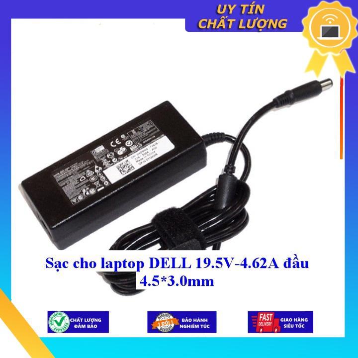 Sạc cho laptop DELL 19.5V-4.62A đầu 4.5*3.0mm - Hàng Nhập Khẩu New Seal