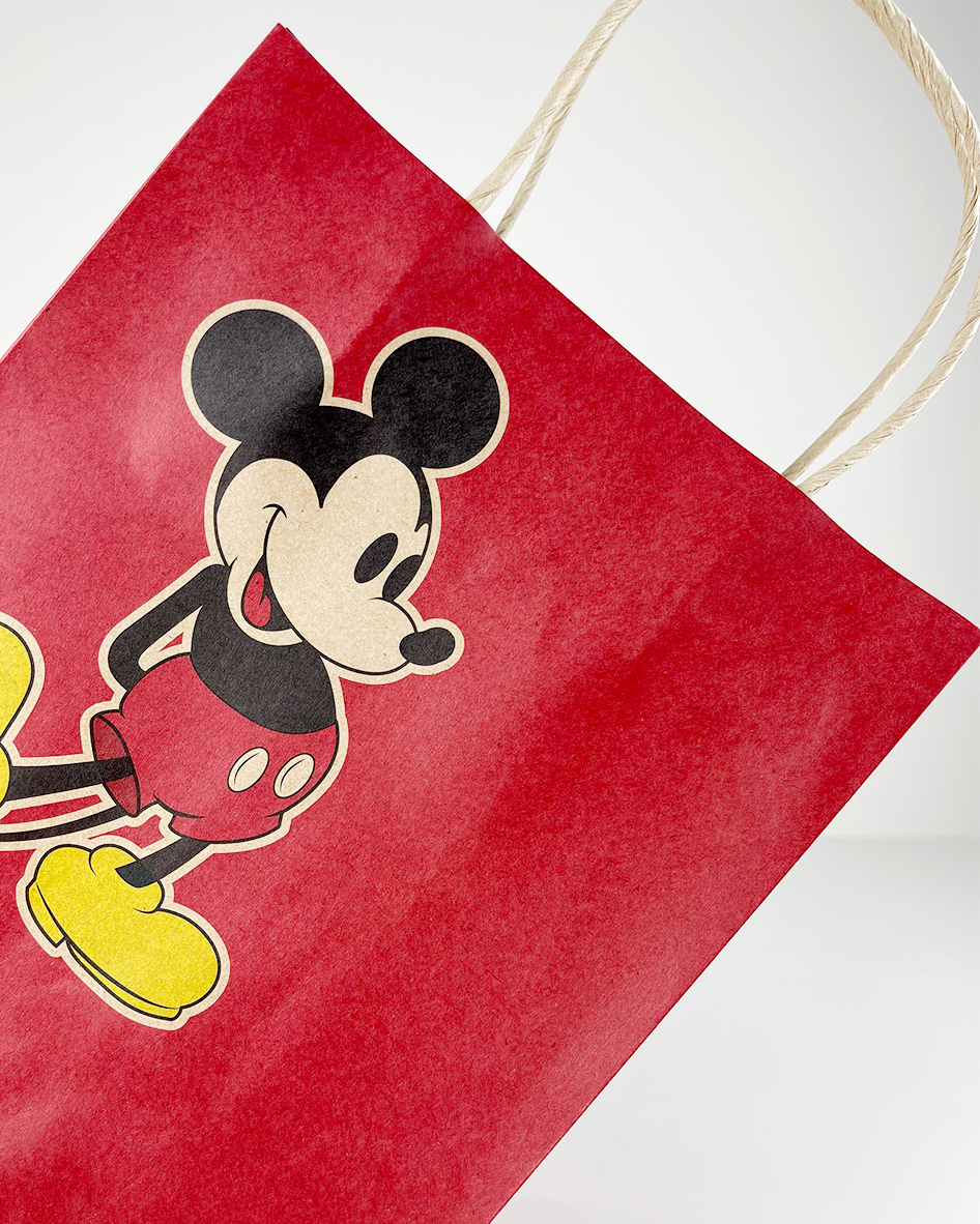 TÚI GIẤY KRAFT NÂU CHUỘT MICKEY SBU00047N