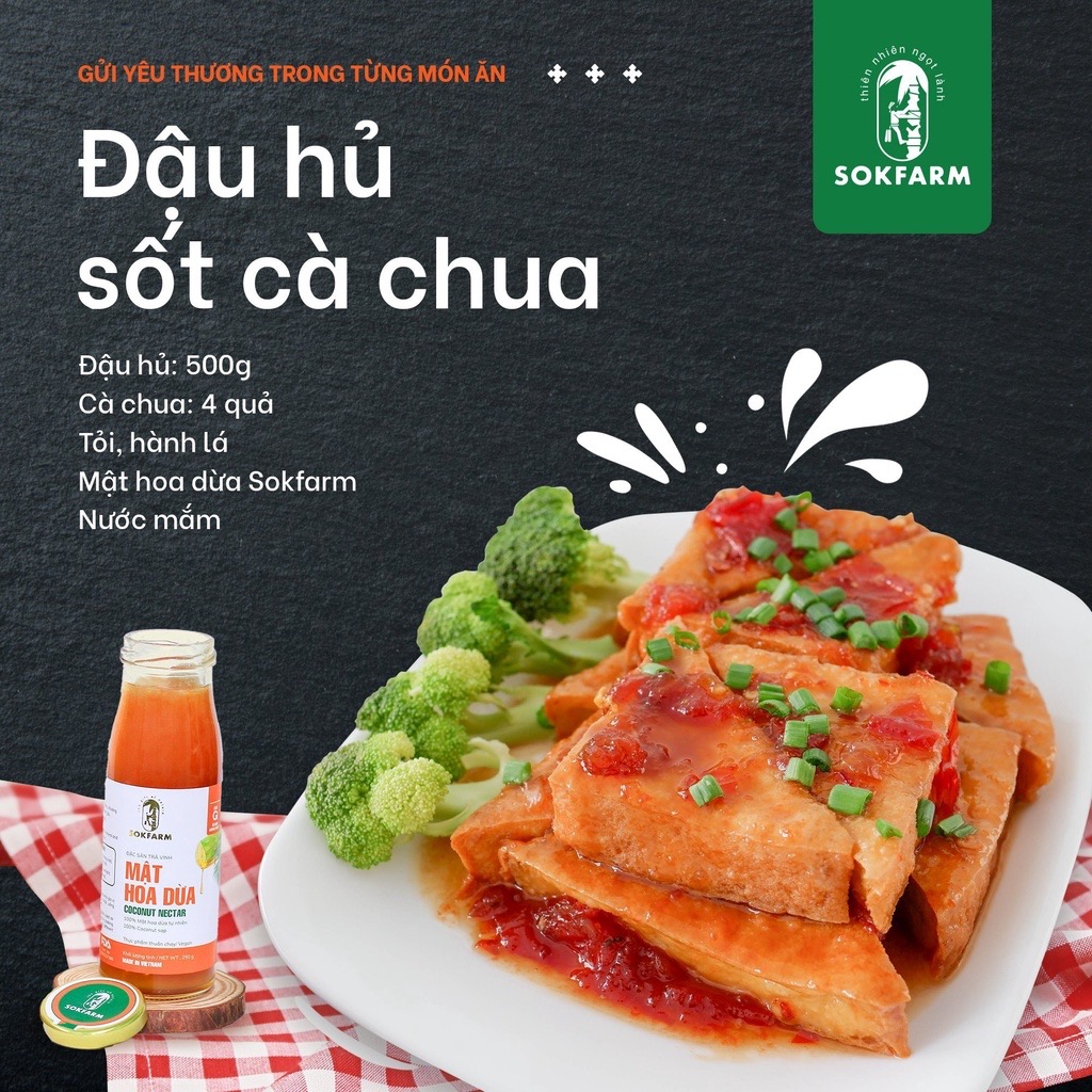 COMBO 2 CHAI MẬT HOA DỪA - SOKFRAM- 500ml - 100% MẬT HOA DỪA NGUYÊN CHẤT