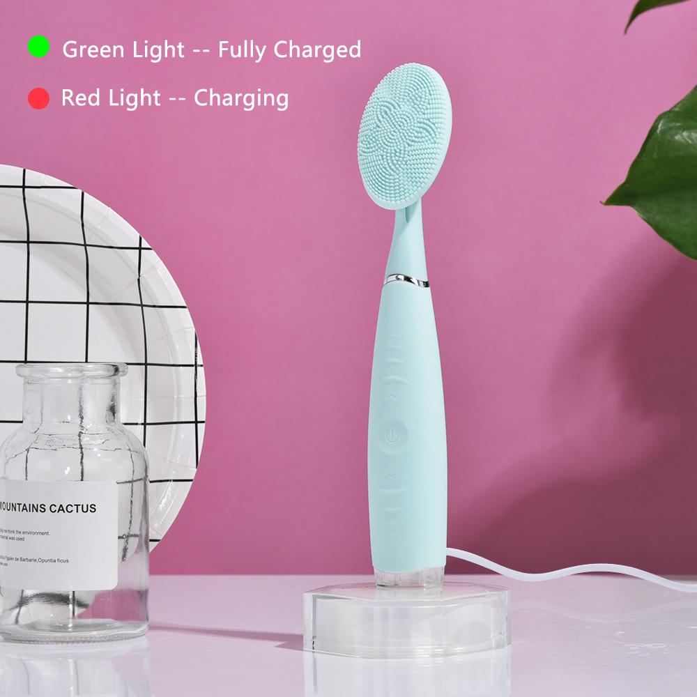 Làm Sạch Da Mặt Bàn Chải Silicon Chống Thấm Nước Làm Sạch Dụng Cụ Di Động Điện Cầm Tay Cọ Rửa Mặt Mini Pore Cleaner