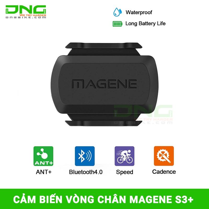 Cảm biến vòng chân Cadence/Speed MAGENE S3+, chống nước chống bụi IP66