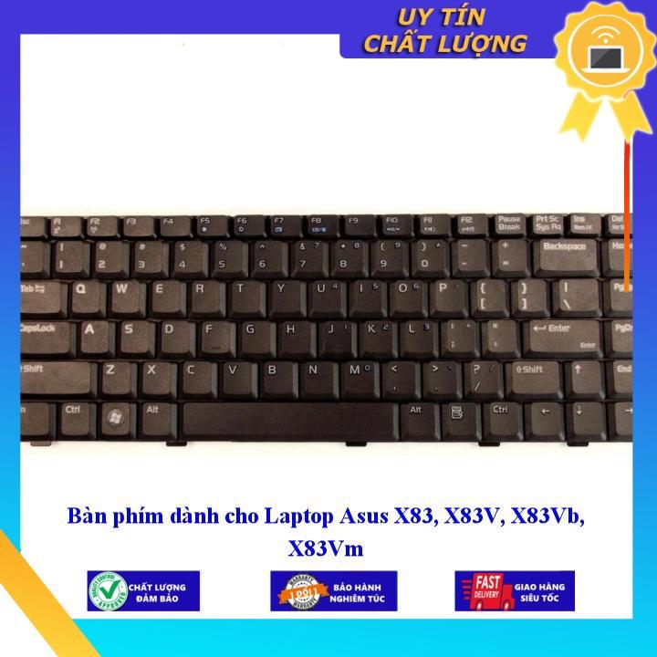Bàn phím dùng cho Laptop Asus X83 X83V X83Vb X83Vm  - Hàng Nhập Khẩu New Seal