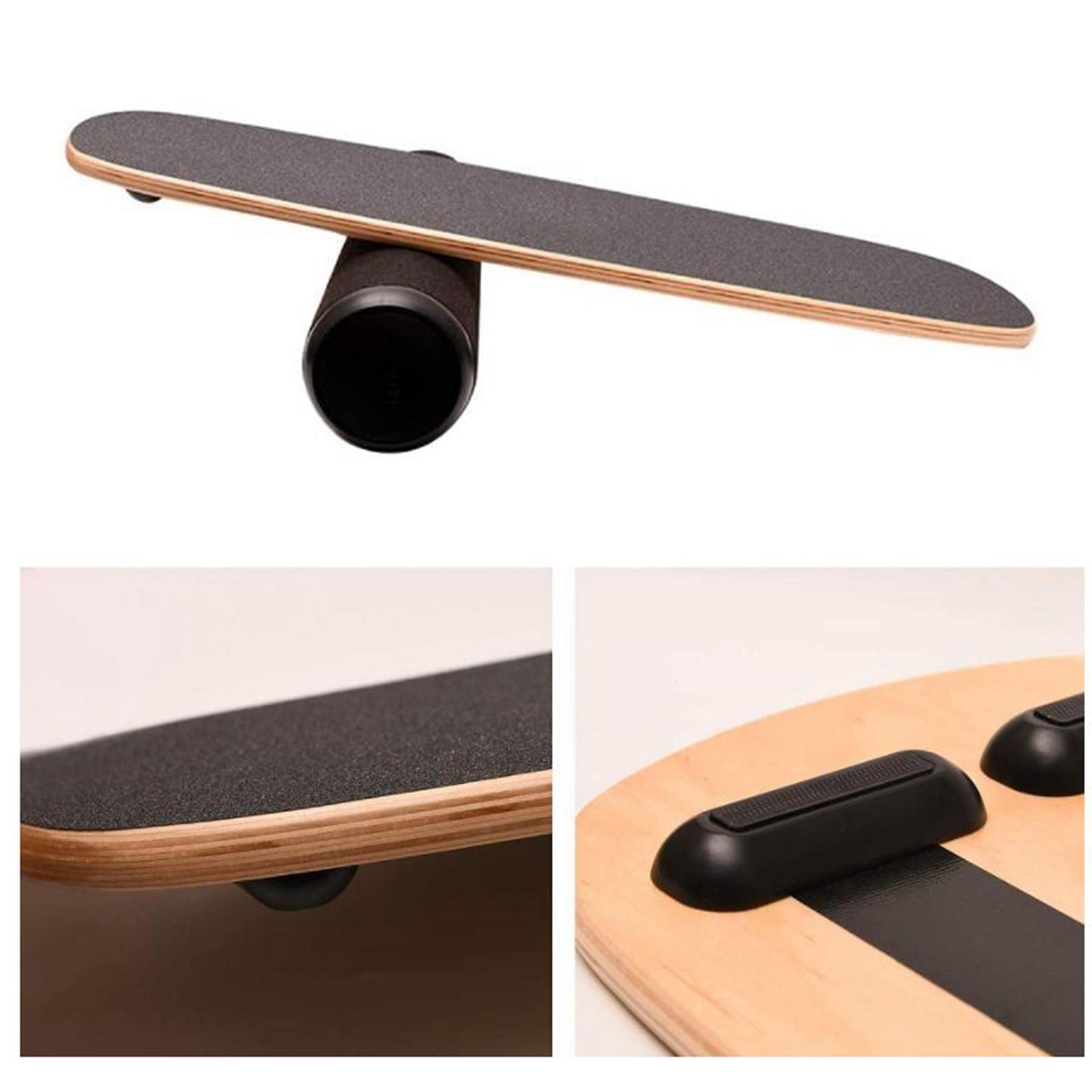Wooden Balance Board Trainer for Yoga Surf Training Skateboard Hockey Indoor Outdoor