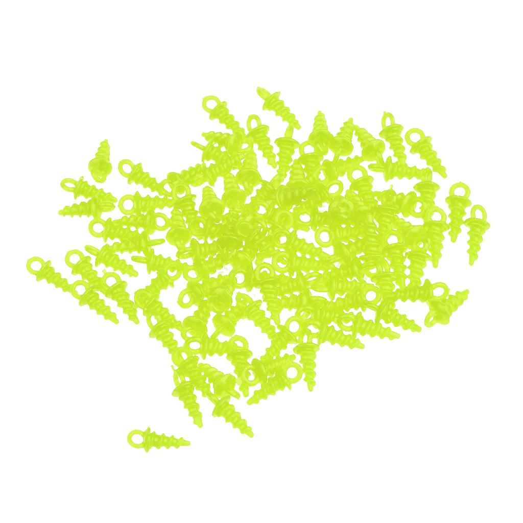 100pcs Bait Screws Pop Up Pegs / Screws Carp Fishing Chod Rigs