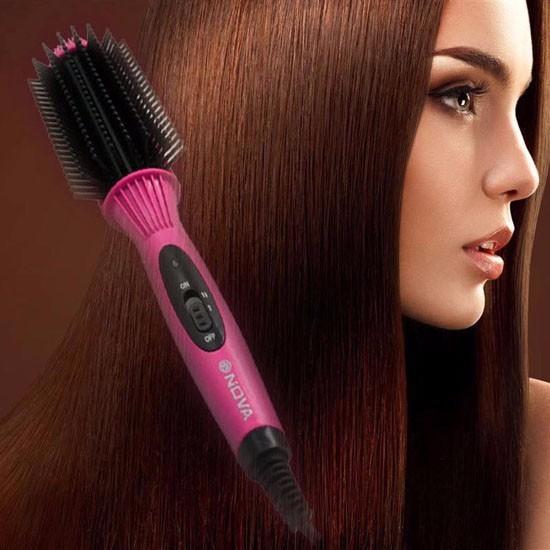 Lược Điện Tạo Kiểu Tóc Đa Năng Tiện Dụng NO.V.A-8810